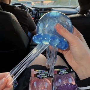 Poulpe en caoutchouc souple de simulation, produit transfrontalier très vendu, anti-stress, pour la relaxation et le pétrissage, NEE D0HH, jouet aquatique de plage - Product Image 4