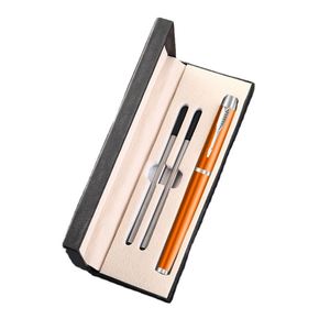 Custom Logo Business Gift Set Promotional Metal Roller <b>Pen</b> with <b>Box</b> Office Supplies - Product Image 1
