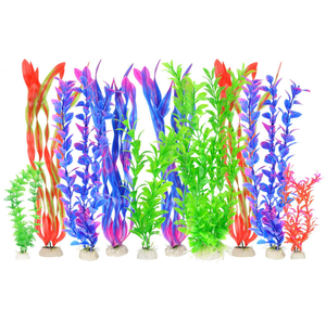 Aquaria Apparatuur Kunstmatige <span class=keywords><strong>Plastic</strong></span> Plant Goede Kwaliteit Grote Plant Voor Fish Tank <span class=keywords><strong>Aquarium</strong></span> - Product Image 5
