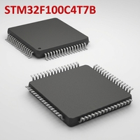 Microcontrôleurs et processeurs STM32F100C4T7B, circuit intégré STM32F100, autres circuits intégrés, composant électronique