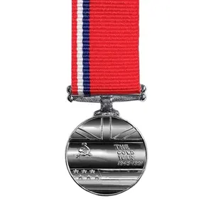 Блестящие металлические изготовленные на заказ сувенирные металлические медали ленты