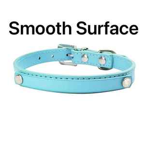 Collar de perro con diamantes de imitación de lujo personalizado con letras de nombre DIY, suministros para mascotas, Collar de perro de cuero PU ajustable - Product Image 3