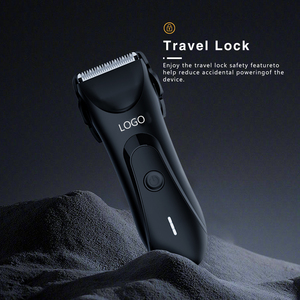 Men's Type C USB Charging Body Groin Hair Cordless Trimmer Electric Clippers 0mm Guard Private Part <strong>Balls</strong> <strong>Shaver</strong> <strong>for</strong> Men - Product Image 2