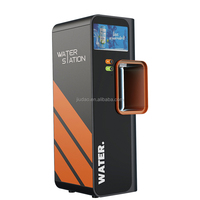 Distributeur d'eau alcaline multifonctionnel Distributeur d'eau froide à hydrogène Écran tactile LCD Paiement par carte de crédit Visa