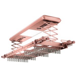 Séchoir à linge électrique intelligent et durable en aluminium avec désinfection et pinces – Accessoires de buanderie intelligents - Product Image 1