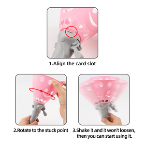 Parent-Child Outdoor Kids Fun Ejection to Catch a Ball <b>Throwing</b> Toy Pinball Training Equipment Pair Catch Ball Game - Product Image 5