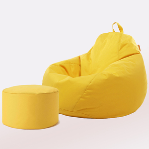 ผ้าคลุมบีนแบ็กกันน้ำ กันฝุ่น 600D PVC พร้อมเม็ดโฟมสำหรับเติม  โซฟาบีนแบ็กสำหรับใช้งานกลางแจ้ง  รับผลิตแบบ OEM/ODM ตามแบบที่ลูกค้าต้องการ - Product Image 5