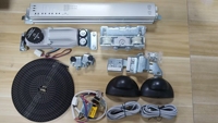 Operator Pintu Geser Otomatis Tahan Lama 130kg Motor DC dengan Sensor untuk Mekanisme Otomatisasi Pintu Kaca Supermarket