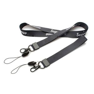 Lanyard Keychain and <b>ID</b> <b>Holder</b> with Detachable/ Breakaway Buckle for Keys or Badge - Product Image 4