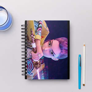 Vente flash : Carnet d'étude portable à spirales <span class=keywords><strong>de</strong></span> format A5 pour étudiants, avec personnage <span class=keywords><strong>de</strong></span> Kpop Demon Hunter, Rumi Mira, dessin animé - Product Image 2