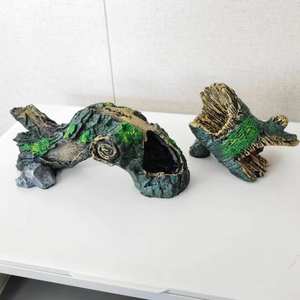 ใหม่ถังเลี้ยงปลาภูมิทัศน์บ้านปลาและกุ้งหนีกิ่งไม้ไม้เดิมพันตกแต่งตู้ปลา - Product Image 4