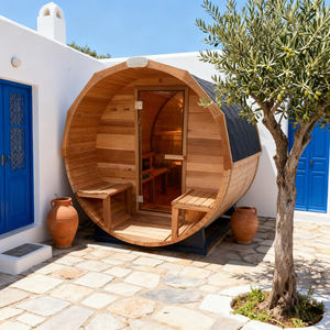 <span class=keywords><strong>Sauna</strong></span> de Madeira Personalizável para 2-4 Pessoas, Preço de Atacado, <span class=keywords><strong>Sauna</strong></span> de Barril de Madeira para Venda - Product Image 5