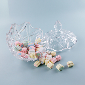 Trung Quốc Nhà máy giá rẻ kẹo nồi lọ thủy tinh với nắp đường thiết kế cổ điển thủy tinh - Product Image 3