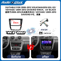 Suministro Directo de Fábrica al por Mayor, Marco para DVD de Auto VW GOL G5/VOYAGE 2008-2015, Marco para Audio de Auto