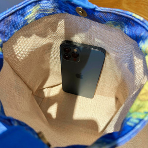 Diseñador de la <span class=keywords><strong>marca</strong></span> <span class=keywords><strong>Van</strong></span> <span class=keywords><strong>Gogh</strong></span> pintura al óleo lienzo bolso de hombro Mini bolso de viaje Vintage hilo de algodón bolsos plegables para mujer - Product Image 3