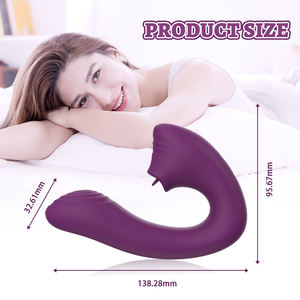 यलव ऐप-नियंत्रित वाइब्रेटर महिलाओं की योनि क्लिटोरिस उत्तेजक थोक सेक्स डिल्डो खिलौना भाषा लिकिंग सुविधा - Product Image 2