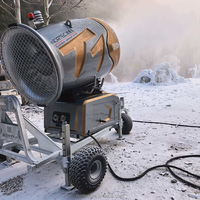 Machine à neige mobile pour station de ski, générateur de neige à commande vocale intelligente, développement de projets de sculpture sur neige pour village de neige