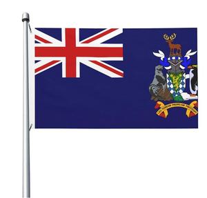 Drapeau <span class=keywords><strong>de</strong></span> <span class=keywords><strong>l</strong></span>'île <span class=keywords><strong>de</strong></span> la Terre <span class=keywords><strong>de</strong></span> Sainte-Georgie, drapeau extérieur personnalisé 3x5 pieds, bannière imprimée simple face, design personnalisé, drapeau <span class=keywords><strong>de</strong></span> bienvenue pour jardin - Product Image 1