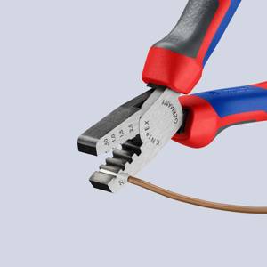 KNIPEX 97 62 145 A Pince à sertir pour embouts (ferrules) avec poignées confortables 145 mm - Product Image 3