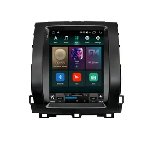 6GB RAM 128G ROM Vertical Screen Tesla Style Android 11 9.7 Inch Car Radio For Toyota Prado 120 Car DVD Gps Navigation
