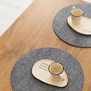 Tappetini per tovagliette in feltro per la cena della <span class=keywords><strong>cucina</strong></span> del corridore resistente al calore di alta qualità - Product Image 1