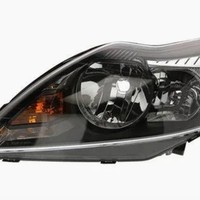 Faro Delantero de Repuesto con Lente Transparente de PC ABS y Conector de 7 Pines para Ford Focus 2009