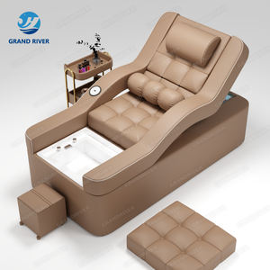 Fauteuil de lavage de cheveux électrique avec bac de lavage intégré, pour salon de coiffure, spa japonais et pédicure, inclinable - Product Image 4