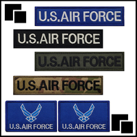 Patch brodé du département de l'air américain Vêtements américains Patches appliqués Badge Emblème pour chapeaux Sacs Costumes de sport