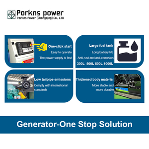 Generador de Energía de Alta Potencia para Grupos Electrógenos de 30Kva-3000Kva CA con ATS y Diseño Portátil Trifásico de 4 Líneas - Product Image 2