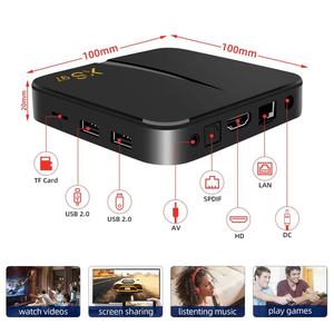 Bán Buôn Giá Rẻ <span class=keywords><strong>Android</strong></span> 11 <span class=keywords><strong>Tv</strong></span> <span class=keywords><strong>Box</strong></span> XS97 2GB 16GB Amlogic S905W Quad Core 4K Media Player Set Top <span class=keywords><strong>Box</strong></span> - Product Image 4