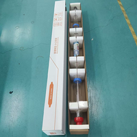 Tabung Laser CO2 Yongli 50W 100W 150W 180W Tabung Kaca 10000 Jam Masa Pakai Suku Cadang Mesin Pemotong Laser