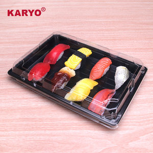 Karyo Nhật Bản <span class=keywords><strong>Sushi</strong></span> chất lượng tốt Bento hộp <span class=keywords><strong>Sushi</strong></span> takeout hộp <span class=keywords><strong>Sushi</strong></span> container với nắp - Product Image 5
