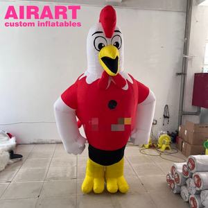 Traje publicitario <span class=keywords><strong>inflable</strong></span> Traje <span class=keywords><strong>de</strong></span> mascota hecho a medida Traje <span class=keywords><strong>de</strong></span> <span class=keywords><strong>gallo</strong></span> <span class=keywords><strong>inflable</strong></span> Traje - Product Image 1