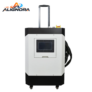 Machine de nettoyage au laser pulsé portable 200w 300w 500w, nettoyeur laser portable pour l'élimination de la rouille des métaux, machine de nettoyage au laser pulsé - Product Image 1
