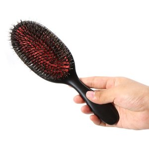Cepillo Desenredante Antiestático de Cerdas de Jabalí con Púas de Nylon Flexibles y Cojín de Aire para Masaje, Ideal para Cabello Fino y Ondulado - Venta al por Mayor - Product Image 6
