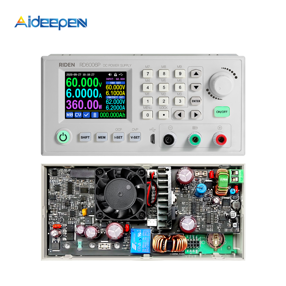 Новый понижающий модуль RD6006P RD6006PW RD RIDEN, понижающий модуль питания, понижающий вольтметр
