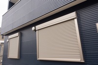 AS2047 TOMA Volet Roulant Anti-Ouragan en Aluminium, Fenêtre de Store Électrique Télécommandée avec Cadre en Aluminium