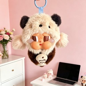 Colección de Lanzamiento Rápido de Ropa para Bebés: Adorable Traje de Nutria Marina de Peluche para Muñecas - Product Image 3