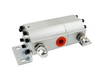 Vanne de distribution de débit hydraulique synchrone haute précision à 2, 4, 6 ou 8 voies avec soupape de décharge