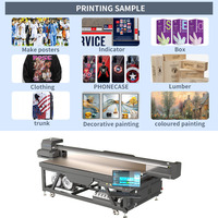 Imprimante UV 1612 2513 6090, machine d'impression grand format, bouteilles, valises, imprimantes à jet d'encre multifonctionnelles, carte mère RIP fournie