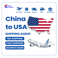 Expédition aérienne de porte à porte Meilleur transitaire Service logistique Stockage gratuit Fret Dropshipping 1688 Agent Chine vers États-Unis