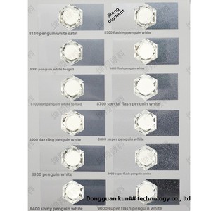 Pigmento Metálico Sintético de Mica Aurora Perlada <span class=keywords><strong>COSMI</strong></span> de Grado Cosmético, Color Blanco Plateado Fantasma con Destellos Rojos y Dorados - Product Image 2