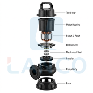 <span class=keywords><strong>Pompe</strong></span> submersible pour eaux usées de 2 pouces 2HP, débit de 15m³/<span class=keywords><strong>h</strong></span>, hauteur de refoulement de 15m, <span class=keywords><strong>pompe</strong></span> de drainage en fonte anti-colmatage pour fosse septique et <span class=keywords><strong>piscine</strong></span> - Product Image 3