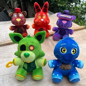 AL Midnight Bear <span class=keywords><strong>Freddy</strong></span>'s Peluche <span class=keywords><strong>de</strong></span> Fredy's Bonnie Doll Dibujos animados Fnaf Nightmare <span class=keywords><strong>Freddy</strong></span> Bear Foxy Juguetes - Product Image 4