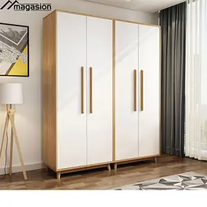 Big Storage Luxus moderne Top-Qualität Allure anpassbare Multifunktion mehr Türen Einbau Schlafzimmer Kleider schrank