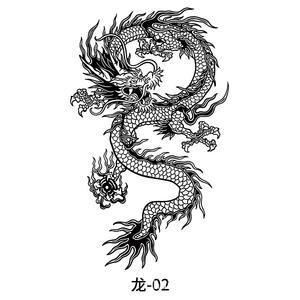 Nuevo <span class=keywords><strong>Tatuaje</strong></span> Temporal de Jugo Herbal Dragón 2026 <span class=keywords><strong>para</strong></span> <span class=keywords><strong>Pecho</strong></span>, <span class=keywords><strong>Hombro</strong></span> <span class=keywords><strong>y</strong></span> Cuello <span class=keywords><strong>para</strong></span> Hombres, Dura 2 Semanas, Aplicación Corporal - Product Image 3