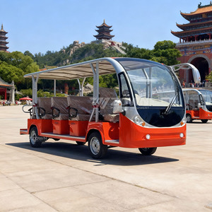 Electric Mini City Shuttle Sightseeing Bus 10-14 Seats Lead Acid Battery AC Motor 4/5/7.5kW Power 40km/h <b>Max</b> Speed <b>Smart</b> - Product Image 4