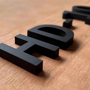 Custom <strong>3D</strong> Outdoor <strong>Wall</strong> Mounted LED Illuminated Logo Sign Acrylic Letter <strong>Lighting</strong> up for Business Office Shop Application - Product Image 3