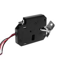 Serrure solénoïde électrique 24 V pour armoire de commande, centre logistique d'entrepôt, station de tri, rayonnage de stockage, serrure de casier métallique 24 V