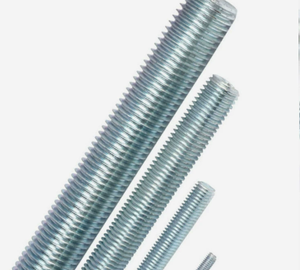 Tige filetée M8 en acier au carbone galvanisé à chaud, norme DIN, vis longue pour l'installation de bâtiments - Product Image 2
